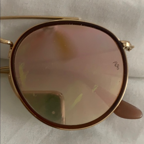 Ray-Ban Round Double Bridge Sunglasses - Picture 4 of 5